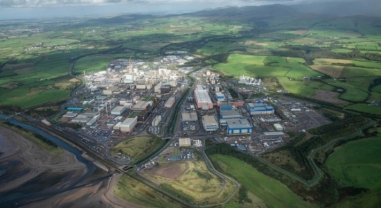 The Sellafield site in West Cumbria.