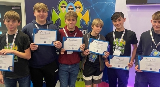 Cumbrian students at first ever cyber competition